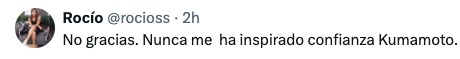 No gracias