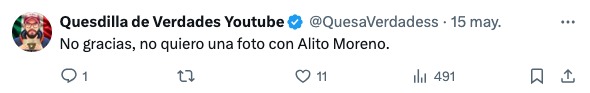 No quieren foto con Alito