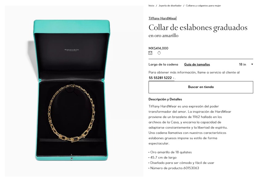 Precio del collar de Sandra Cuevas