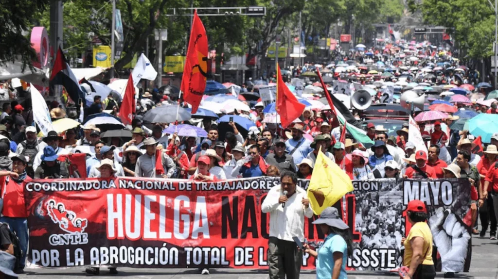 Protestas CNTE