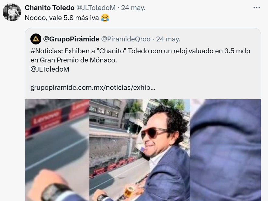 Publicación de Chanito