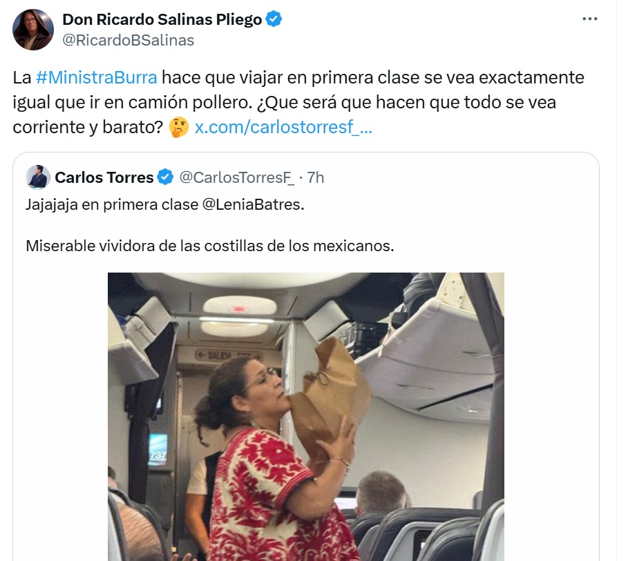 Publicación de Ricardo Salinas