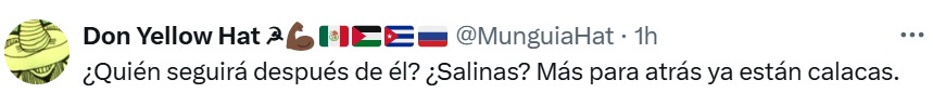 Quién sigue,Salinas?