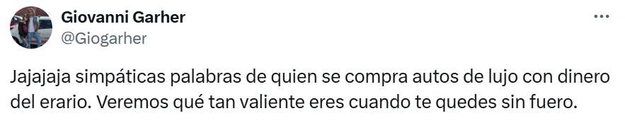 Redes critican a Alito Moreno