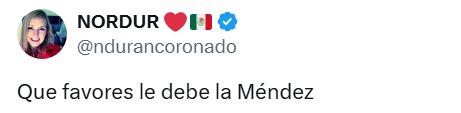 Redes tunden a Lucía Méndez