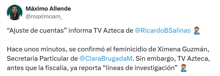 Redes tunden a reportero de TV Azteca