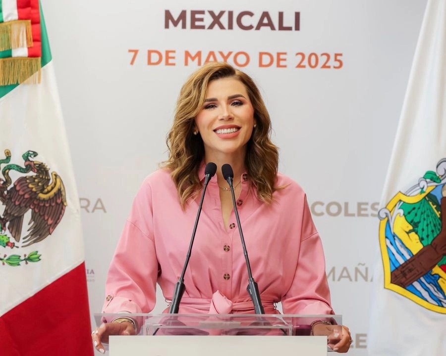 Retira visa a Marina del Pilar, gobernadora de Baja California