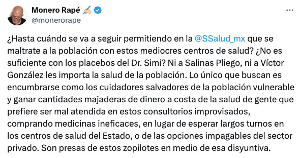 Ricardo Salinas inaugura Más Salud y lo tunden en redes