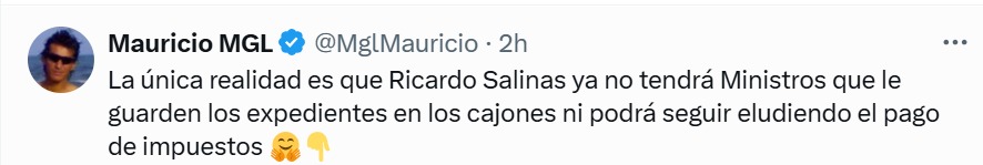Salinas no tendra ministros
