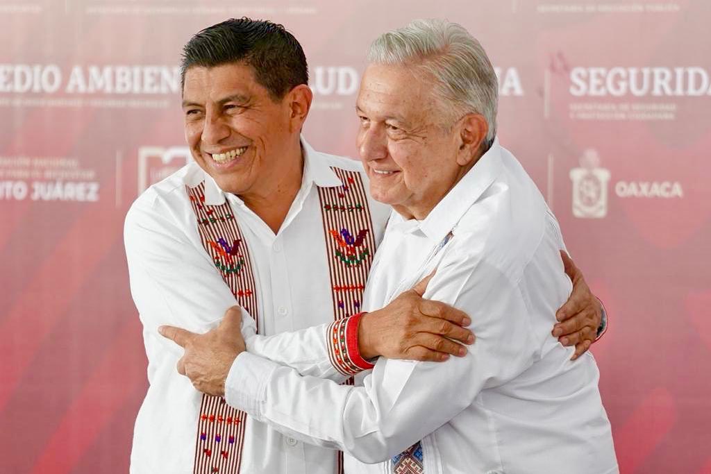 Salomón Jara y AMLO