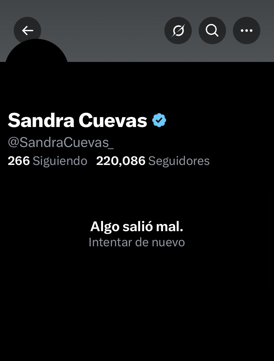 Sandra Cuevas cierra cuentas