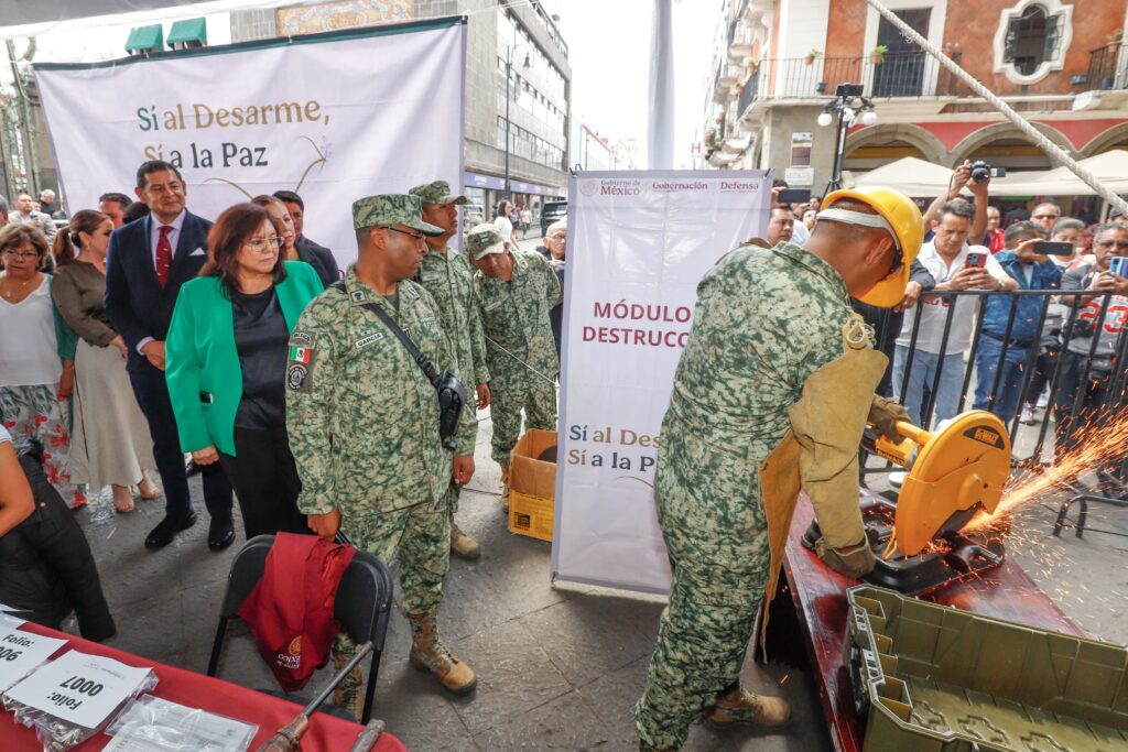 Sedena en evento armas