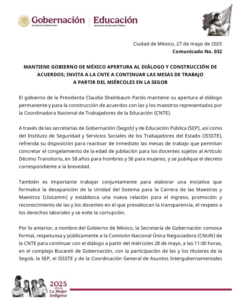 Segob dialogo cnte