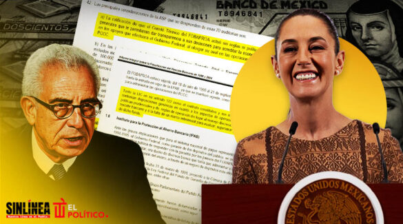 Sheinbaum exhibe informe de Fobaproa