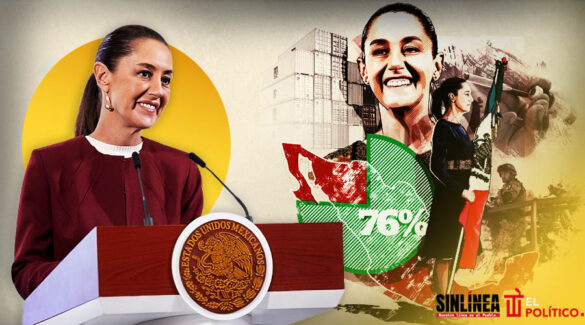 Sheinbaum más alta aprobación
