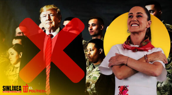 Sheinbaum rechazó intervención militar propuesta por Trump