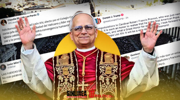 Sheinbaum, Trump y políticos felicitan al papa León XIV