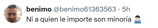Son minoria