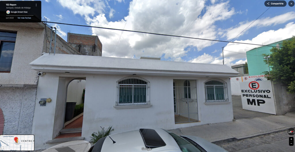 Subprocuraduría poniente oficinas Hidalgo