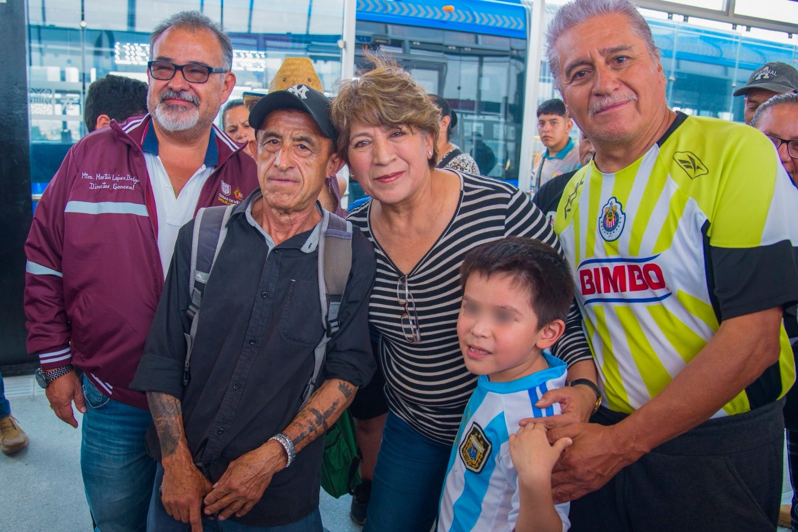 Trolebús de Chalco inaugurado por Delfina Gómez