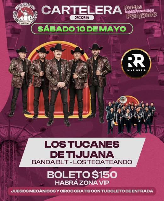 Tucanes de Tijuana en Penjamo