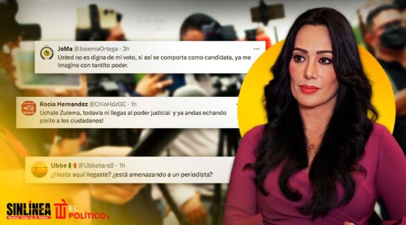 Tunden a Magda Zulema por amenaza a periodista