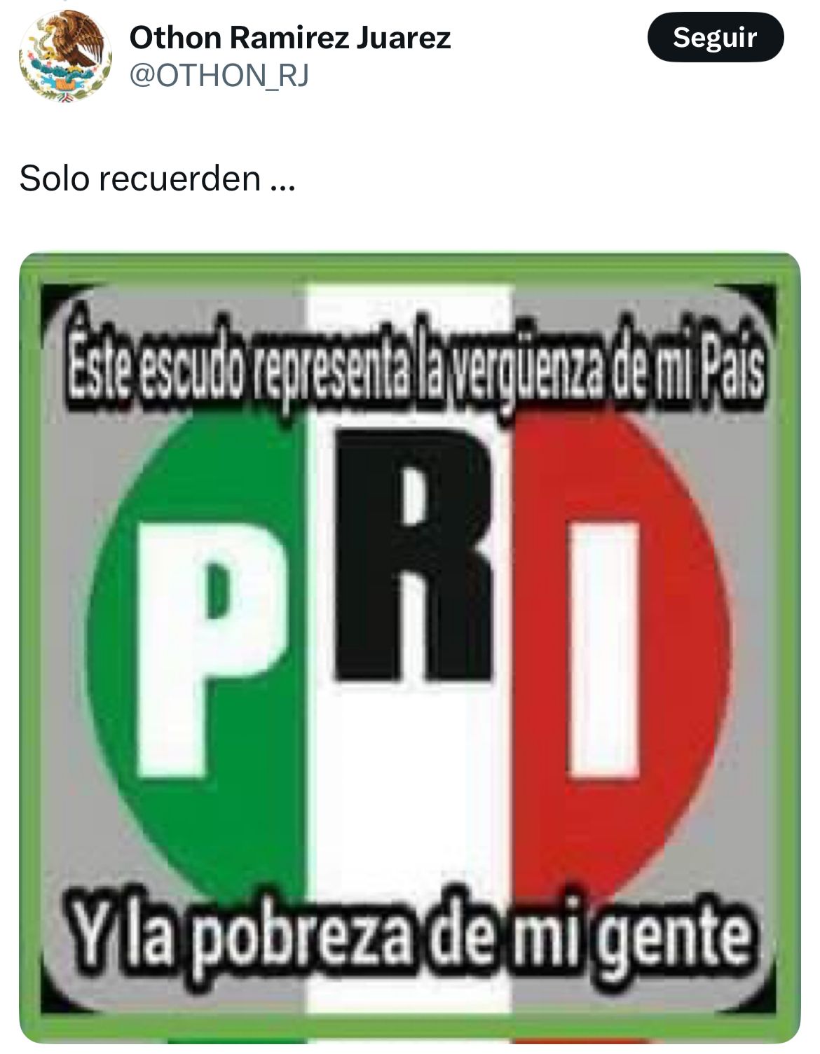 Tunden al PRI