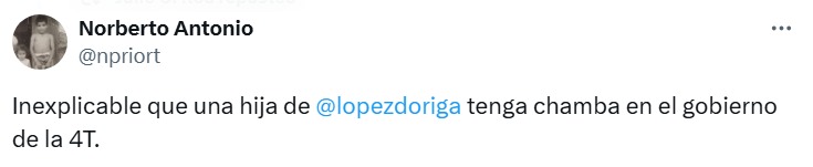 Usuarios se burlan de la hija de López-Dóriga