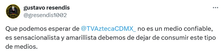 Usuarios se burlan de reportero de TV Azteca