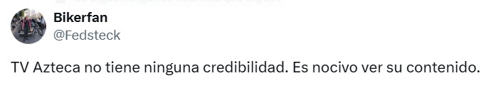 Usuarios critican a reportero de TV Azteca