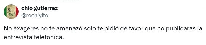Usuarios tunden a hija de López-Dóriga