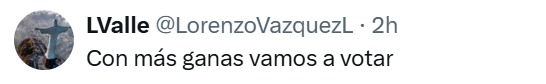 vamos a votar