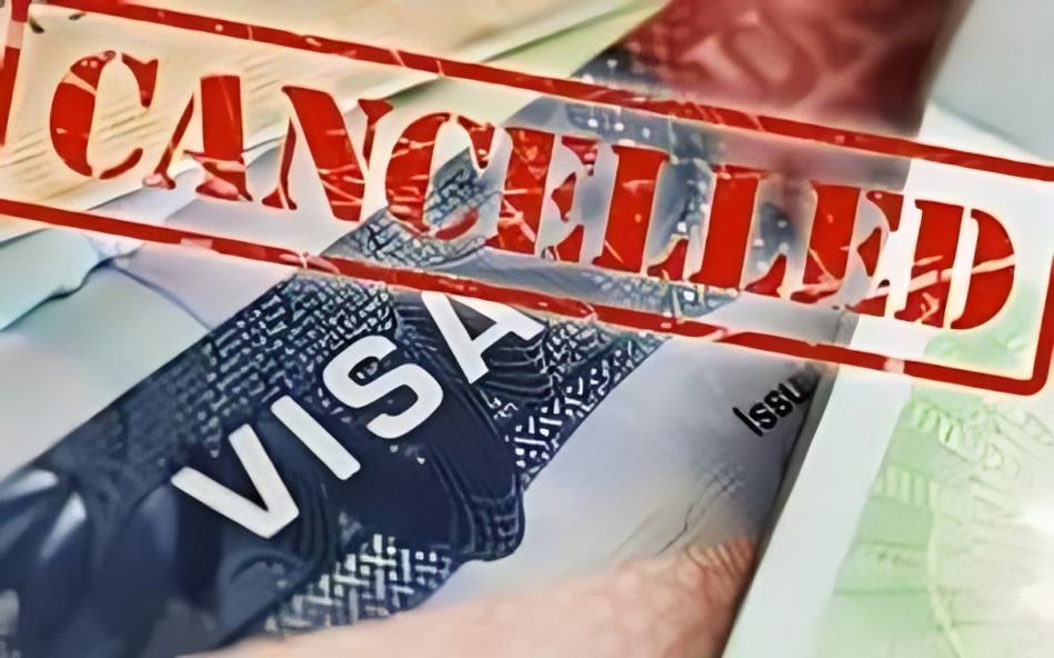 Visas canceladas