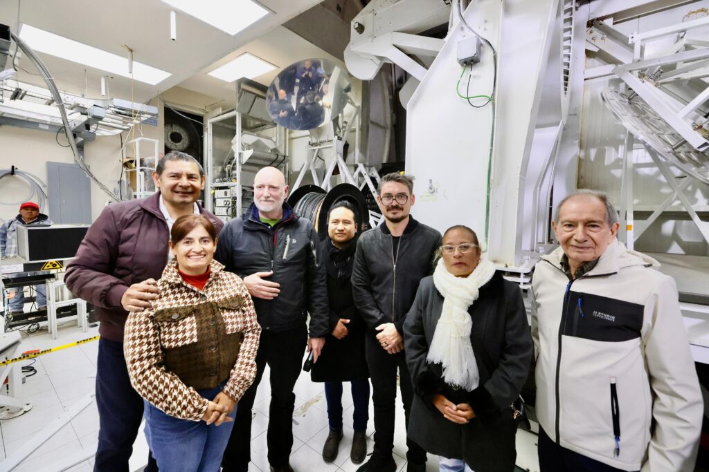 Visita al telescopio
