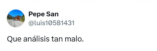 Analisis muy malo
