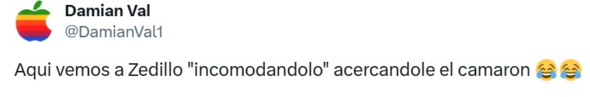 Zedillo incomodando