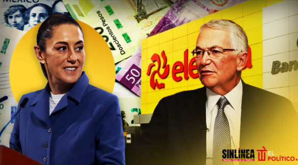 Sheinbaum muestra adeudo de Salinas Pliego