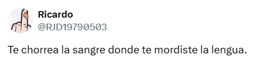 Alito Moreno lengua