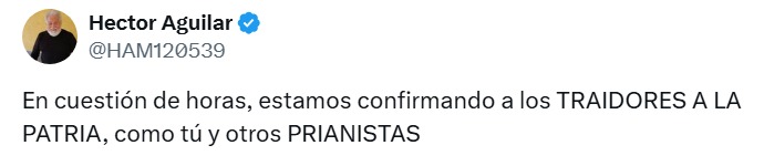 Alito Moreno traidores