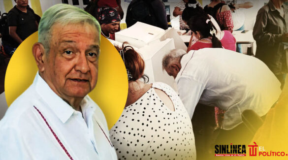 AMLO reaparece para votar en elección judicial |VIDEO