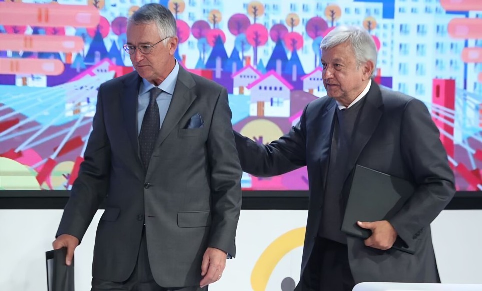 AMLO y Salinas Pliego
