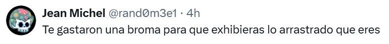 Broma a Sergio Aguayo