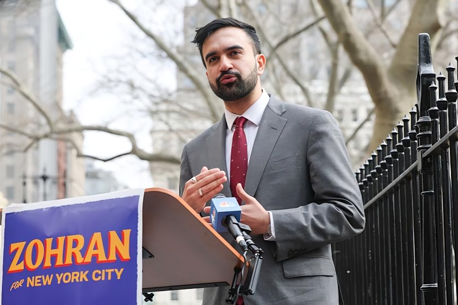 Candidato a alcalde de Nueva York asegura que Sheinabum es inspiración