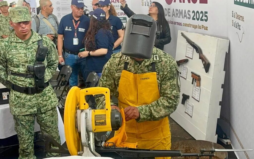 Canje de armas Edomex