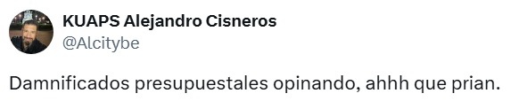 daminificado presupuestal