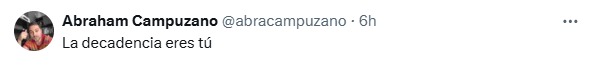 La decadencia es ella