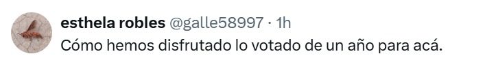 Disfrutan lo votado