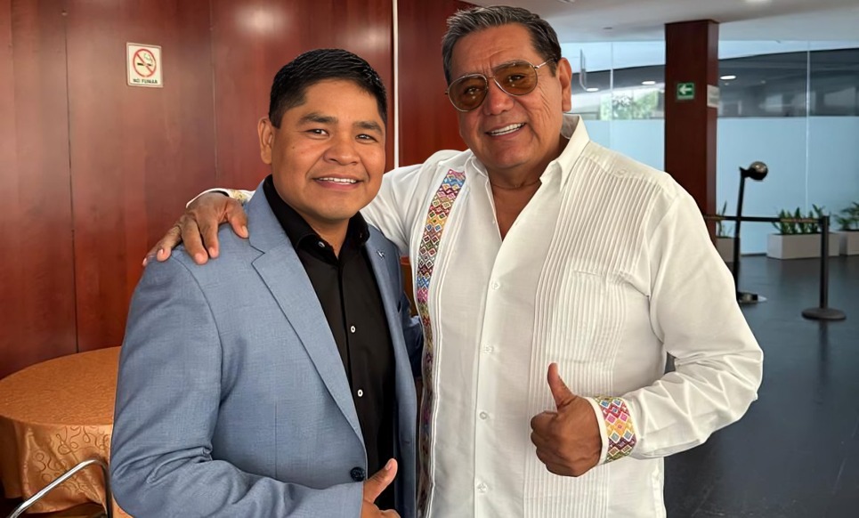 Erasmo Catarino se convierte en senador