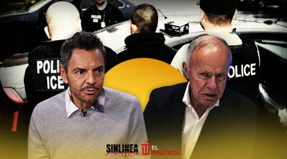 Eugenio Derbez condena redadas migrantes con Ciro Gómez