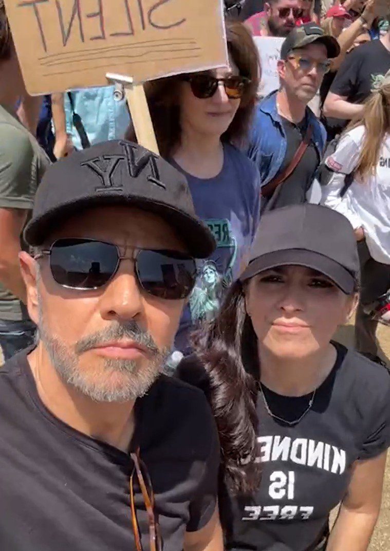 Eugenio Derbez protestas EU 